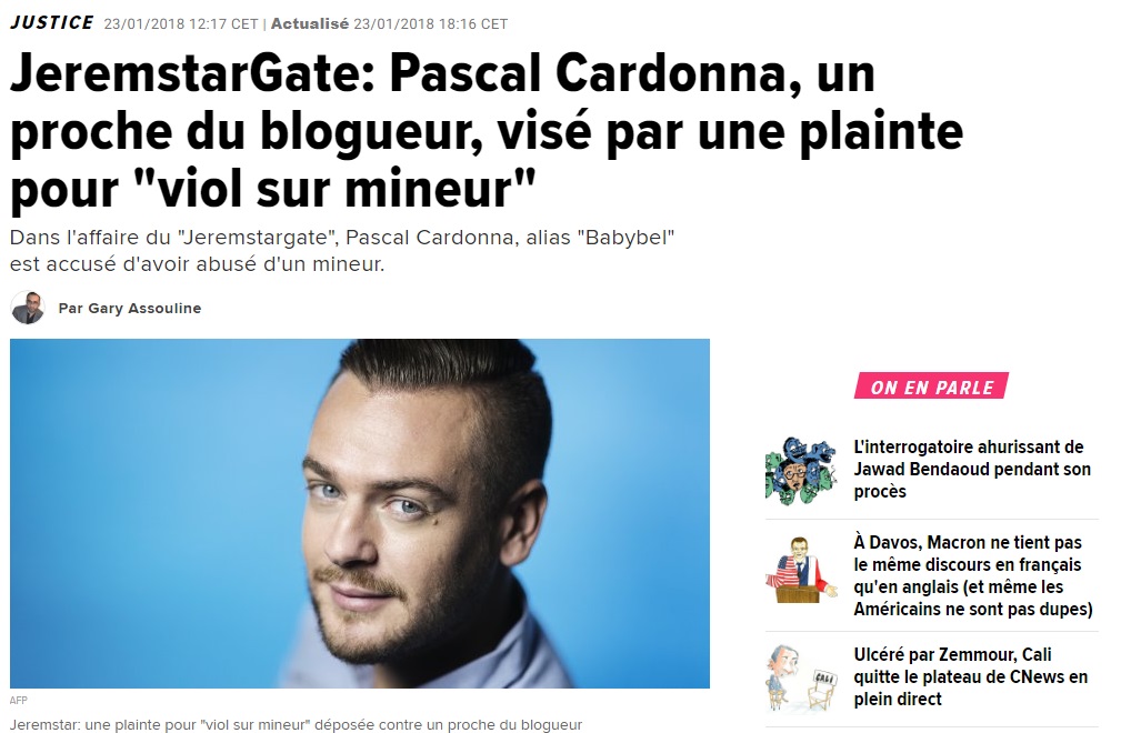 Bernard-Henry Lévy pédocriminalité pédophile 