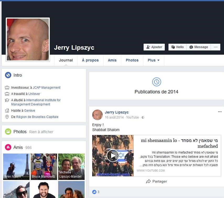 Piero San Giorgio juif israel