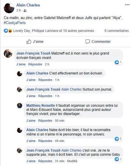 Gabriel Matzneff pédophile d'extrême-droite