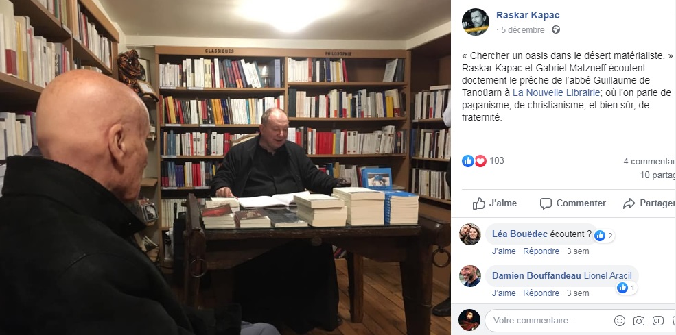 Tanouarn Raskar Kapac Gabriel Matzneff