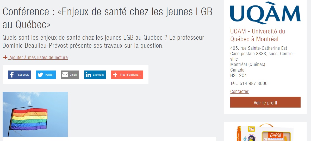 Plamondon Cormier-Denis Nomos TV LGBT