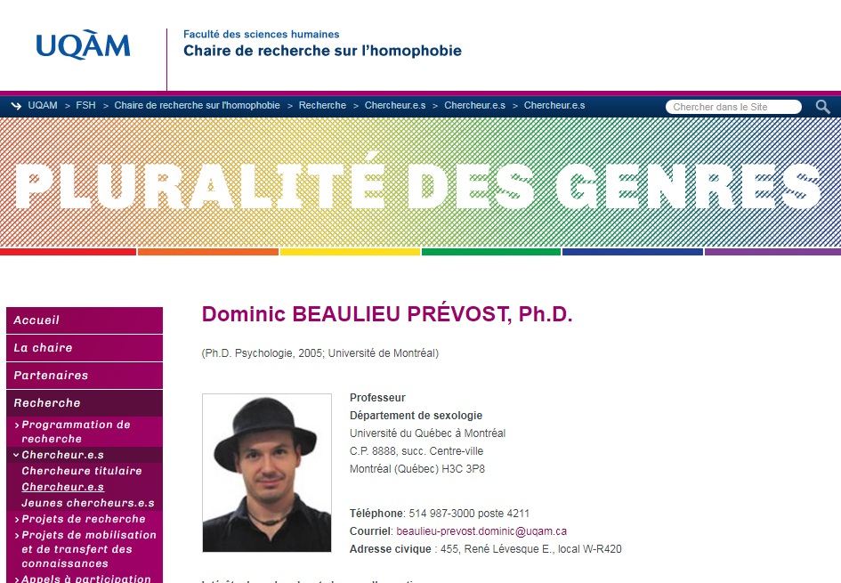 Plamondon Cormier-Denis Nomos TV LGBT