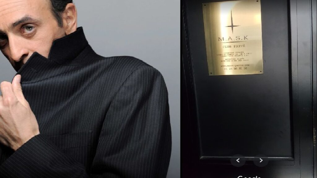 Eric Zemmour Mylène Chichportich Libertin échangiste mask